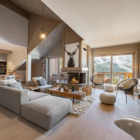 Meribel Avec Cheminee Et Parking - Fr-1-565-23