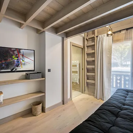 Meribel Avec Cheminee Et Parking - Fr-1-565-23 Apartmán